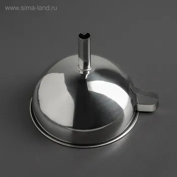 Воронка, d=15 см, с ручкой, нержавеющая сталь