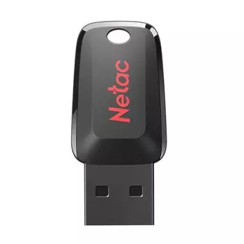 Флешка Netac U197 128ГБ USB 2.0 Black (NT03U197N-128G-20BK)
