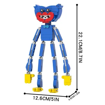 MOOXI Разнообразие Игровых Персонажей Маки DIY Диорама Сборная Модель Набор Для Взрослых Набор Строительных Блоков Детские Игрушки MOC Кирпичики Подарки
