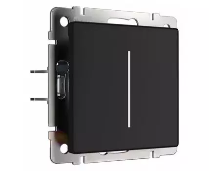Диммер сенсорный с подсветкой и функцией Wi-Fi, без рамки Werkel черные W3443108