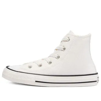 Кроссовки chuck taylor all star high top beige/white Converse, белый