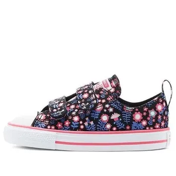 Кроссовки chuck taylor all star low top flowered purple/pink Converse, фиолетовый
