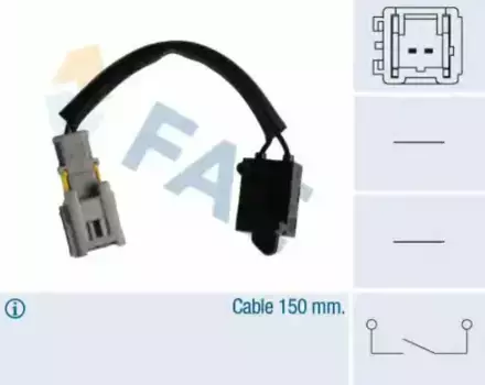 датчик стоп-сигнала!\ Citroen C2/C3/C4/C5/C6, Peugeot 1007/207/307/308/407 1.1-2.2HDi 02> 24907 FAE
