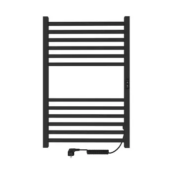 Полотенцесушитель электрический Indigo Attic LСLATCE80-50BRRt 53x80 черный муар
