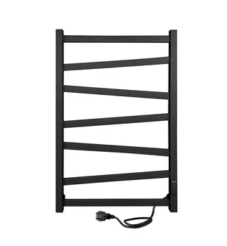 Полотенцесушитель электрический Indigo Element 50x80 LCEEPF80-50BRRt черный муар