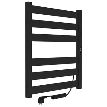 Полотенцесушитель электрический Indigo Oktava Slim 5 LСLOKS5E60-50BRRt 53x60 черный муар