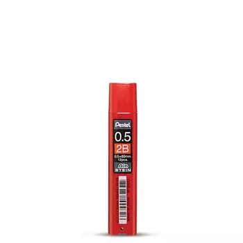Грифели для карандашей автоматических Pentel "Ain Stein" 0,5 мм 12 шт в тубе