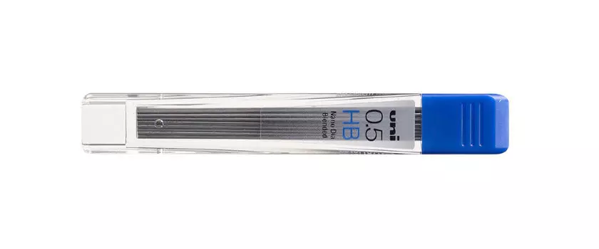 Грифели для механического карандаша Uni M5-228, 0,5 мм, HB