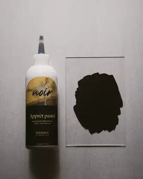 Грунт абразивный для пастели Appret Pastel, nuance., черный, 250 мл.
