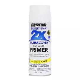 Грунт универсальный Rust-oleum "Painters touch ultra cover 2X" 0,34 кг белый матовый, в аэрозоли