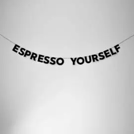 Гирлянда "ESPRESSO YOURSELF"