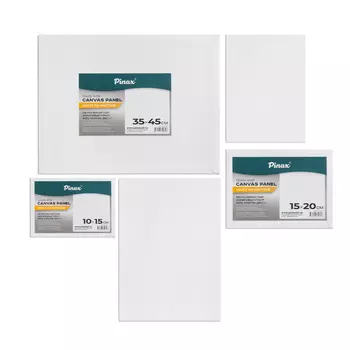 Холст грунтованный на картоне Pinax 280 г 15x15 см