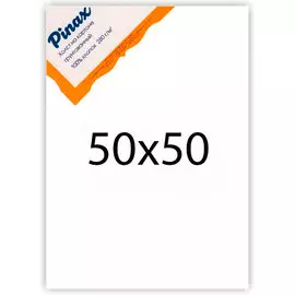 Холст грунтованный на картоне Pinax 280 г 50x50 см