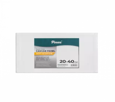 Холст на картоне Pinax 20х40 см 280 г 100% хлопок
