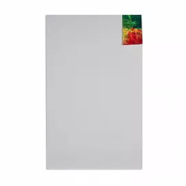 Холст на подрамнике грунтованный "Художник" крупнозернистый 50x80 см (40%лен,60%хлопок)