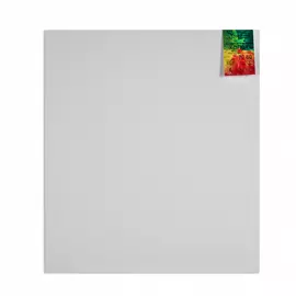 Холст на подрамнике грунтованный "Художник" крупнозернистый 70x80 см (40%лен,60%хлопок)