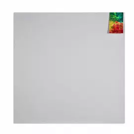 Холст на подрамнике грунтованный "Художник" крупнозернистый 80x80 см (40%лен,60%хлопок)