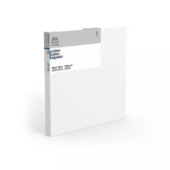 Холст на подрамнике грунтованный Winsor &amp; Newton 40х40 см, хлопок 100%, широкий подрамник