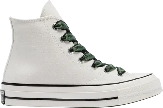 Кроссовки Converse Chuck 70 High Wordmark Ribbon Laces, белый