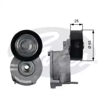 ролик натяжной ремня!\ Ford Focus/Kuga/C-Max/S-Max/Galaxy 2.0TDCi 06> T39186 GATES