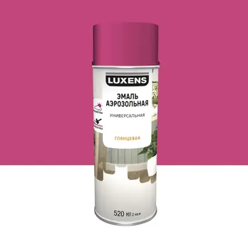 Эмаль аэрозольная декоративная Luxens глянцевая цвет конфетный 520 мл