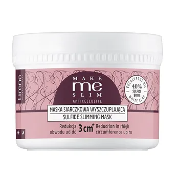 Make Me Slim Антицеллюлитная сульфидная маска для похудения 200г Lirene