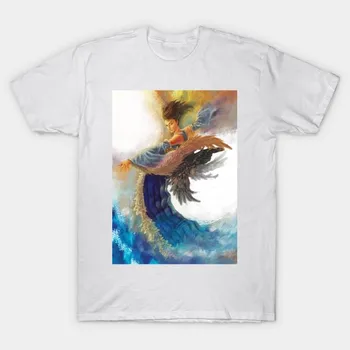 T Shirt Women High Summoner Print Harajuku Print Kawaii Tshirt Summer Short Sleeve Female T-Shirt Top Tee S розовый