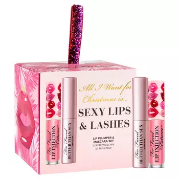 ALL I WANT FOR CHRISTMAS IS SEXY LIPS &amp; LASHES Набор