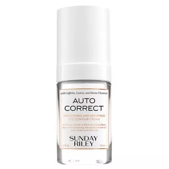 AUTO CORRECT BRIGHTENING AND DEPUFFING Увлажняющий крем для глаз