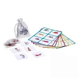 Настольная игра «Умное лото. новогодние половинки», в пакете