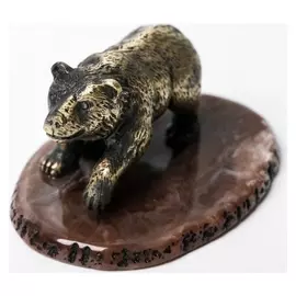 Настольный сувенир "Мишка", 5,3 см × 7,5 см