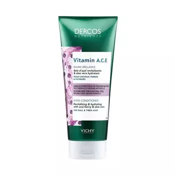 Vichy Dercos Nutrients Vitamin Кондиционер для блеска волос 200 мл
