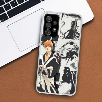 Чехол для телефона Ichigo Kenpachi Bleach Anime для Samsung Galaxy A51 A71 A50 A70 A40 A30 A20E A10 A41 A31 A21S A11 A01 A6 A8 + A7 A9 P Samsung A21S