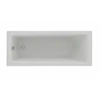 Ванна Aquatek Либра 150х70см NEW без гидромассажа с фронтальным экраном (слив слева, вклеенный каркас)