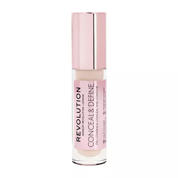 Консилер для лица REVOLUTION CONCEAL & DEFINE с аппликатором тон C0.5