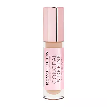 Консилер для лица REVOLUTION CONCEAL &amp; DEFINE с аппликатором тон C2