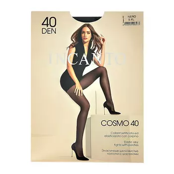 Колготки женские INCANTO COSMO 40 den тон Nero р-р 5