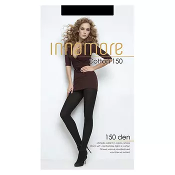 Колготки женские INNAMORE COTTON 150 den тон Nero р-р 2