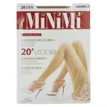 Колготки женские MINIMI VITTORIA 20 den Caramello р-р 4