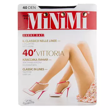 Колготки женские MINIMI VITTORIA 40 den Nero р-р 5