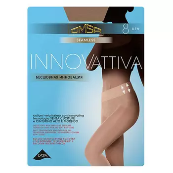Колготки женские OMSA INNOVATTIVA 8 den Beige Naturel р-р 2