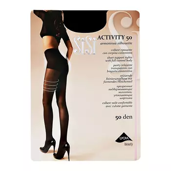 Колготки женские SISI ACTIVITY 50 den Nero р-р 4