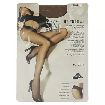 Колготки женские SISI BE FREE 20 den тон Daino р-р 3