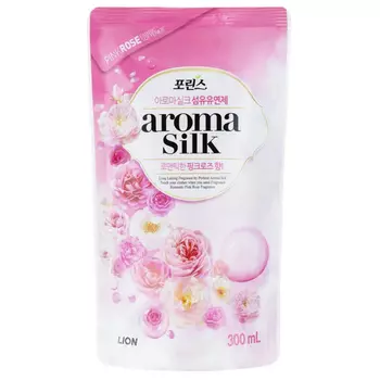 Кондиционер для белья LION AROMA CAPSULE с ароматом розы 300 мл