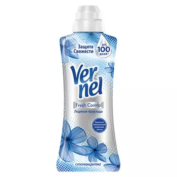 Кондиционер для белья VERNEL FRESH CONTROL Ледяная прохлада суперконцентрат 600 мл