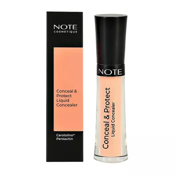 Консилер для лица NOTE CONCEAL & PROTECT маскирующий защитный тон 07