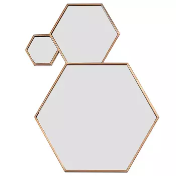 Зеркало Hexagons Mirror