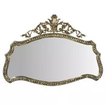 Зеркало настенное в бронзовой раме Royal Gold Mirrors
