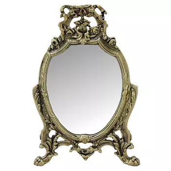 Зеркало настольное в бронзовой раме Majestic Bronze Mirrors