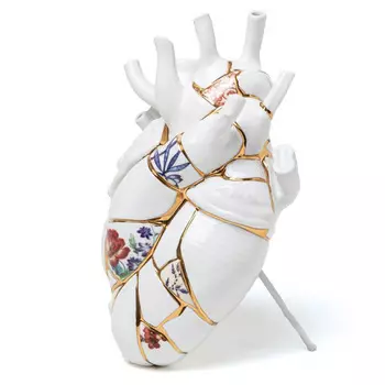 Ваза Seletti Love in Bloom Kintsugi